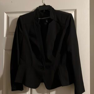 WHBM Black Jacket size 8